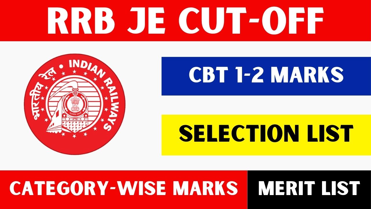 rrb je cut off